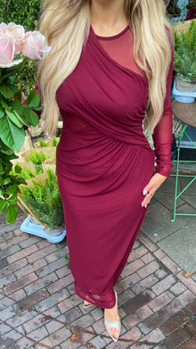Maxi Dress Valentina - Bordeaux