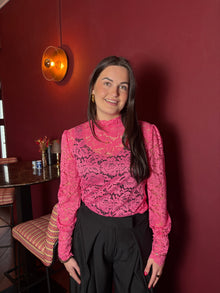 Lace Top Maxime Pink