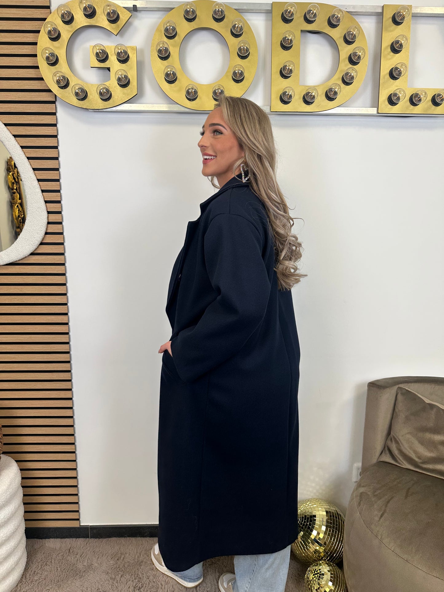 Coat Mia - Navy