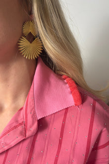 Sparkle Blouse Stripe