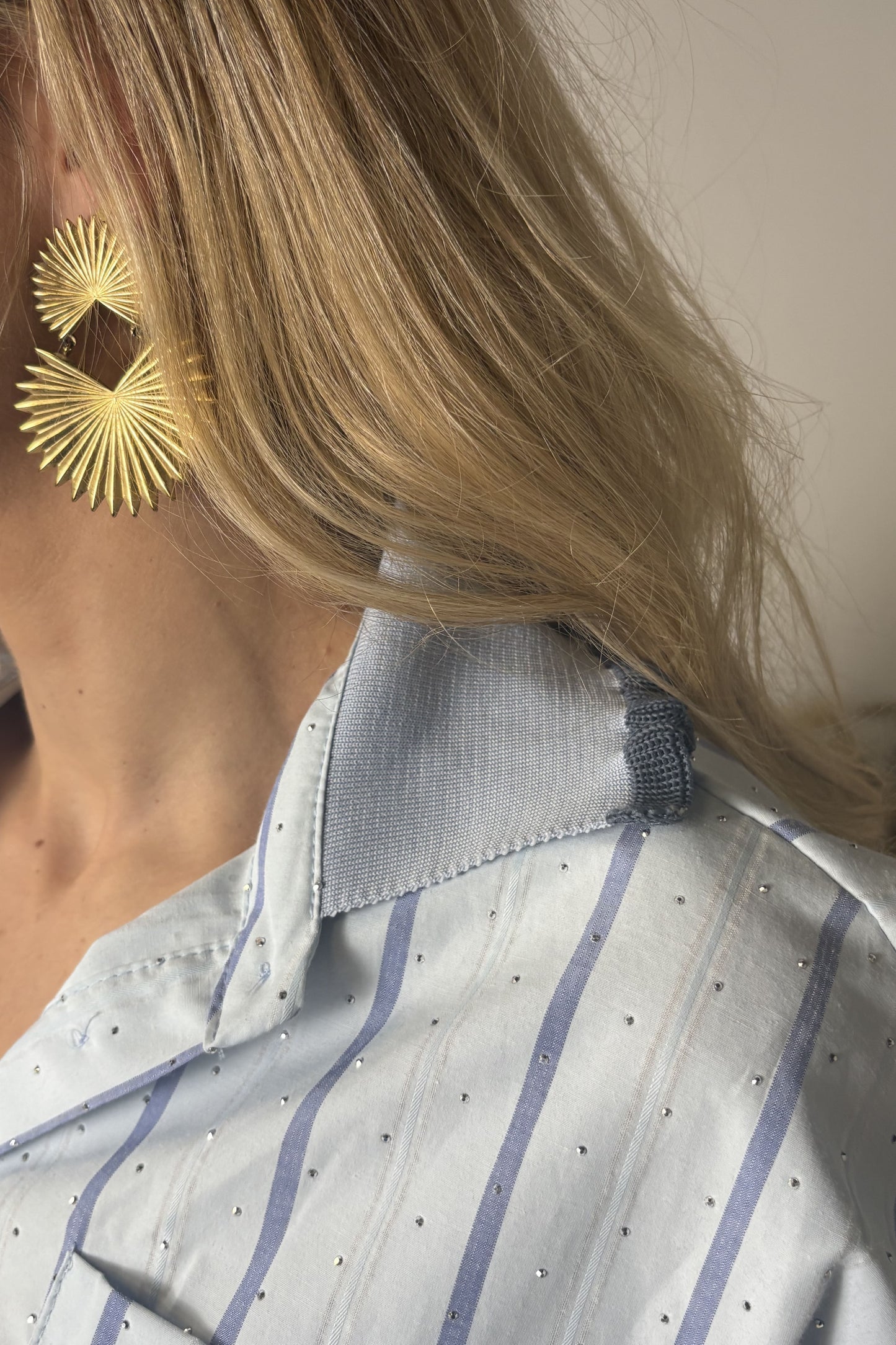 Sparkle Blouse Stripe