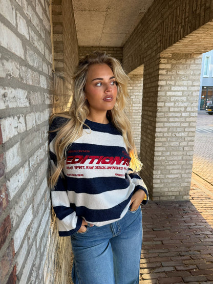 Maddie Sweater - Navy
