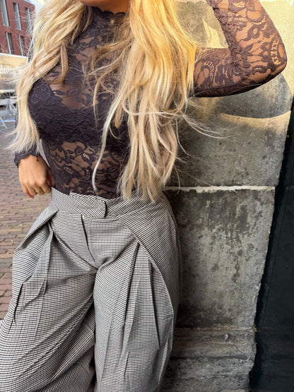 Lacey Top - Brown
