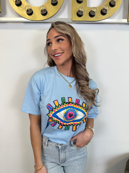 T-Shirt Nola - Light Blue