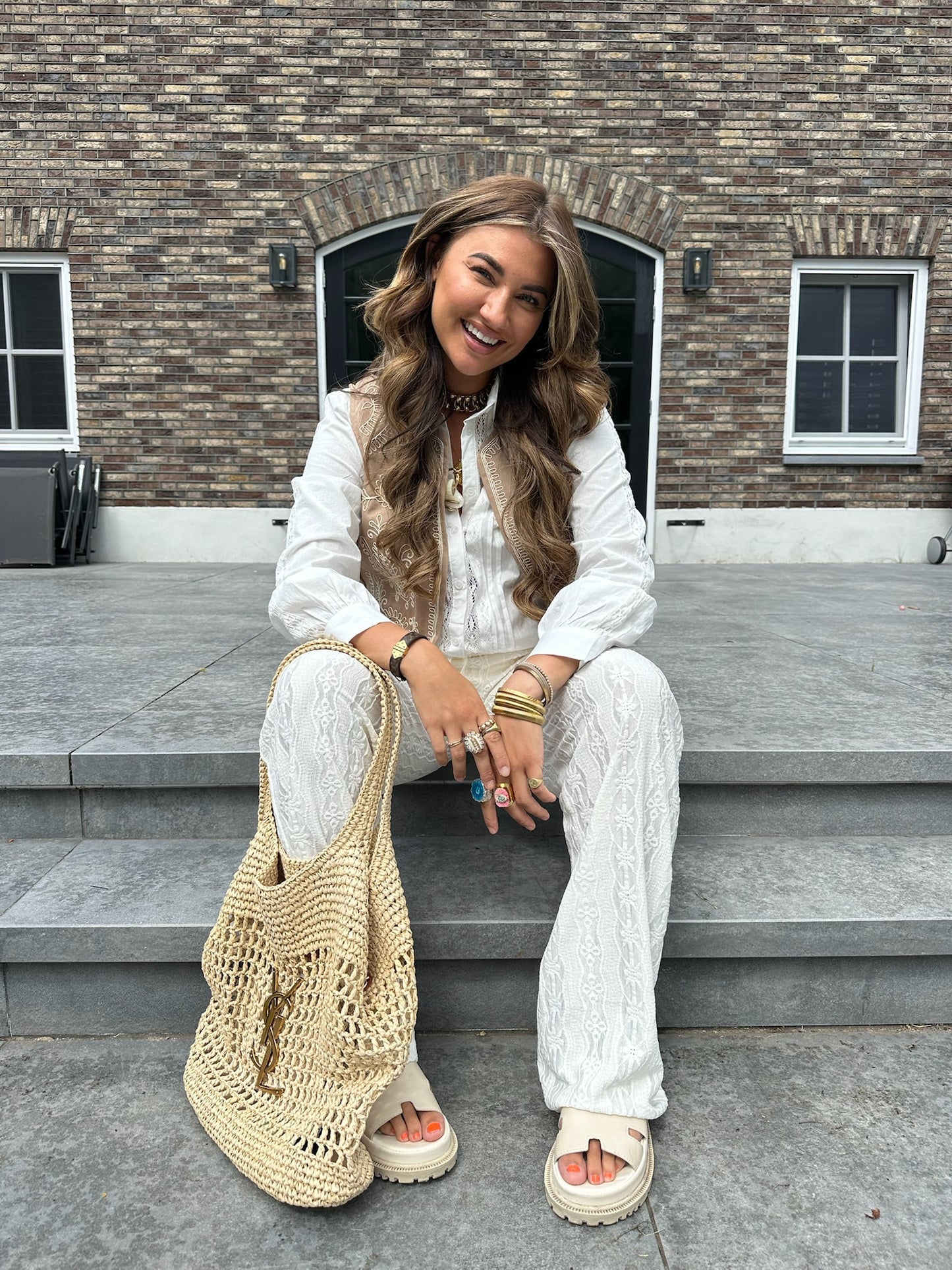 Gilet Eve - Taupe