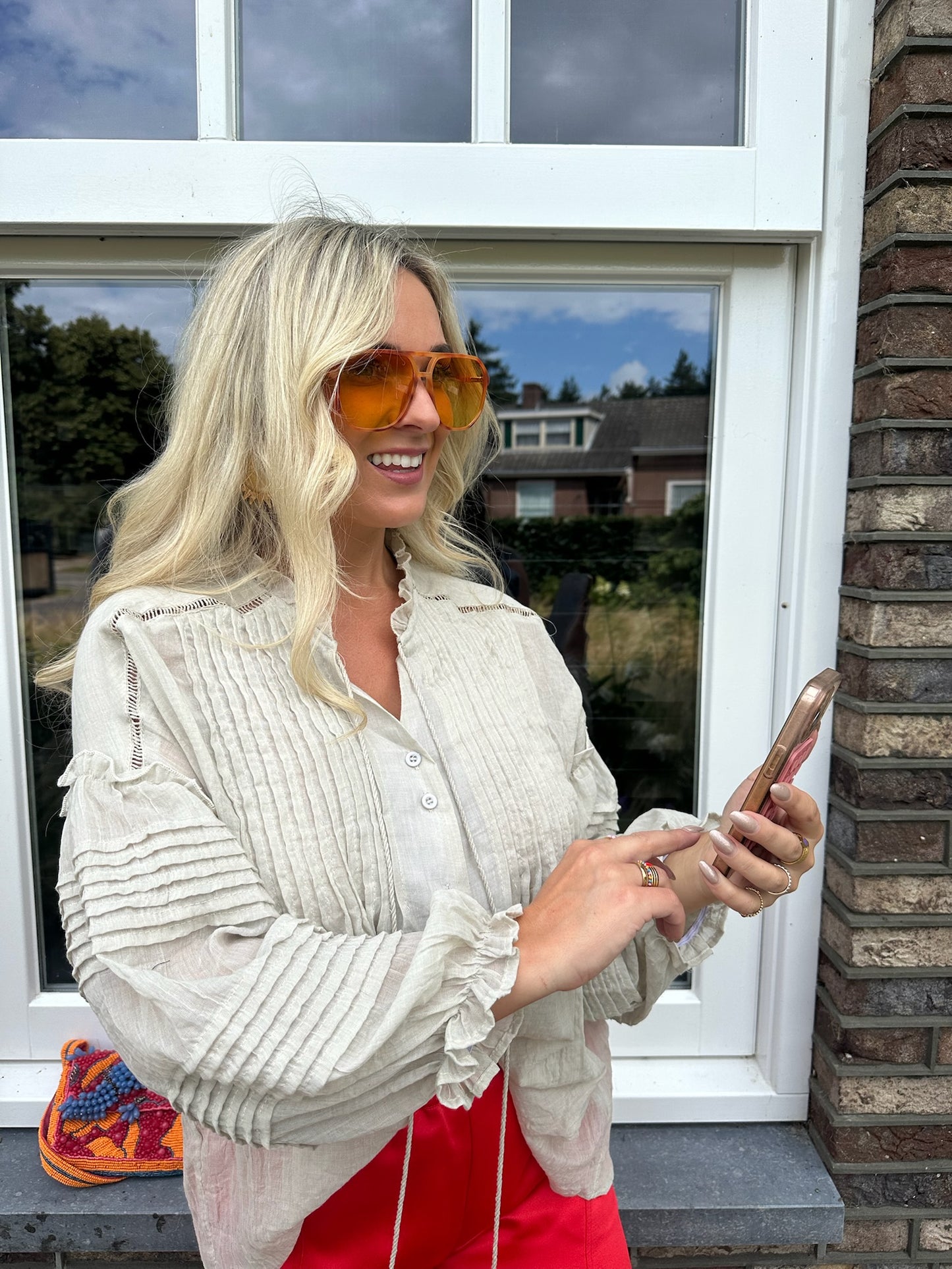 Blouse Jasmijn - Beige