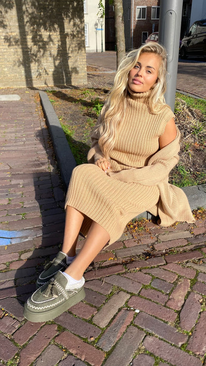 2-Piece Set Sofia - Camel