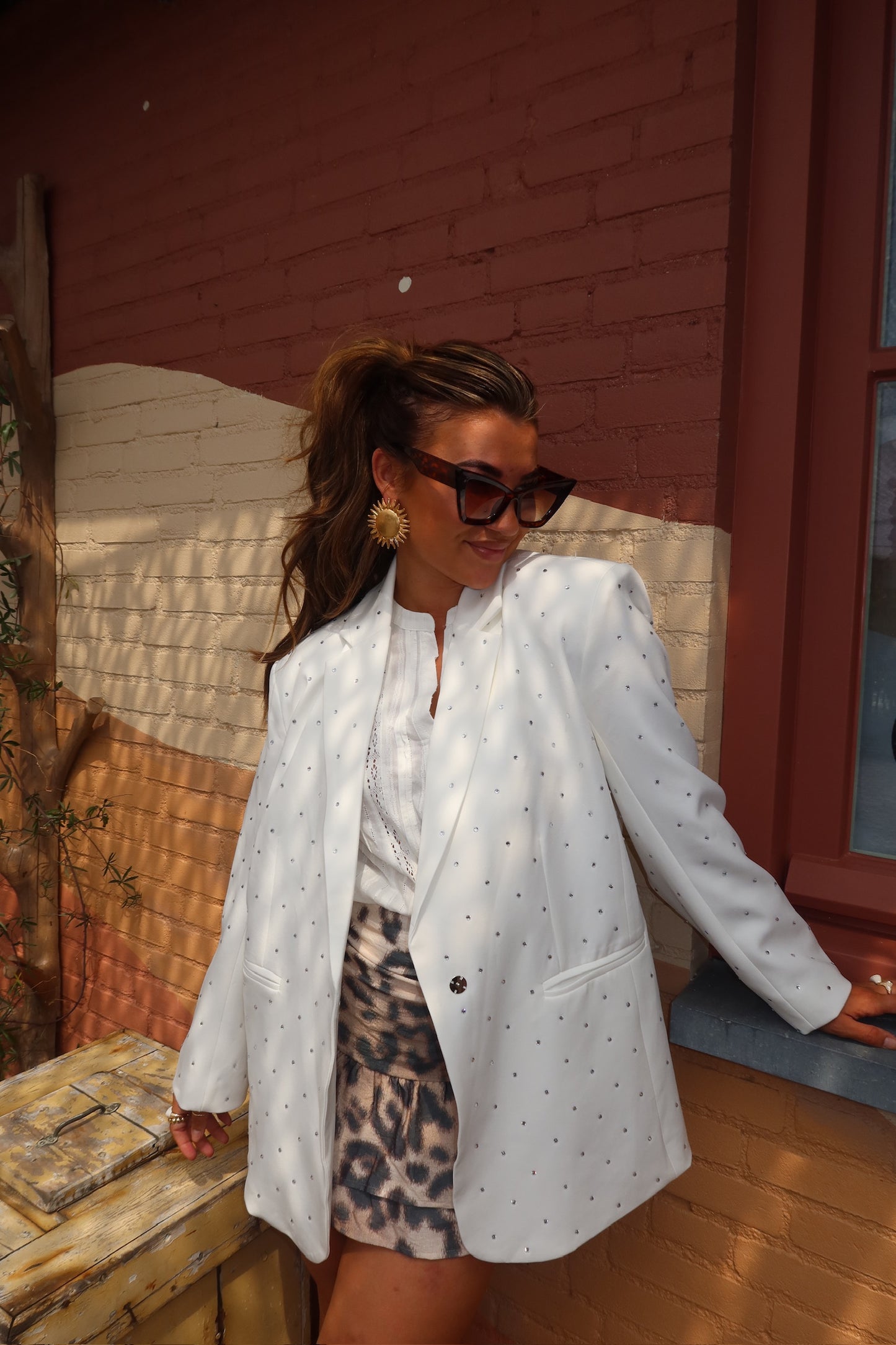 Blazer Diamond - White