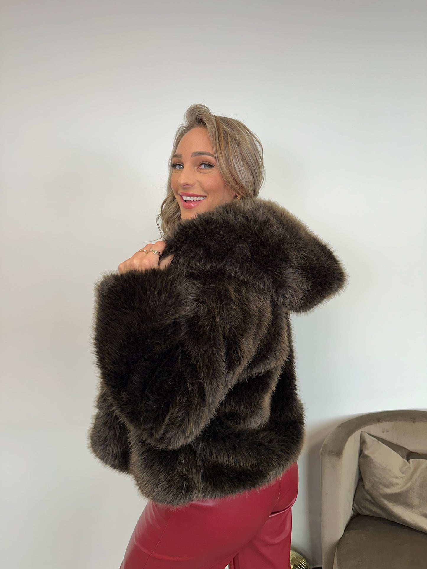 Coat Evi - Brown