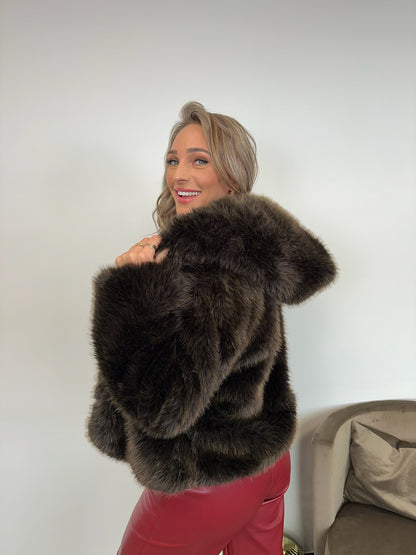 Coat Evi - Brown