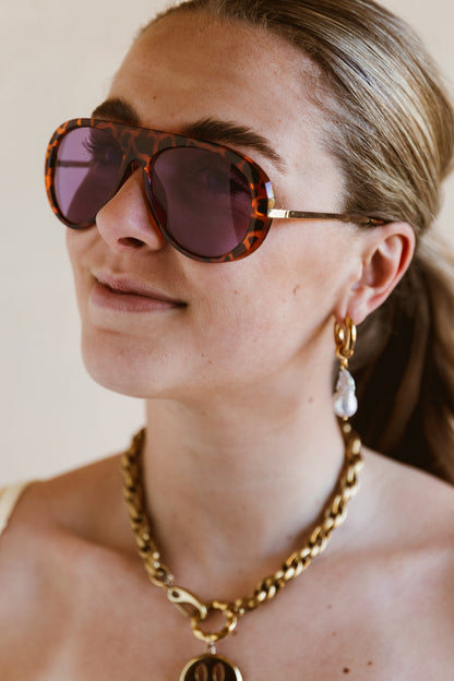 Purple Panther Sunglasses