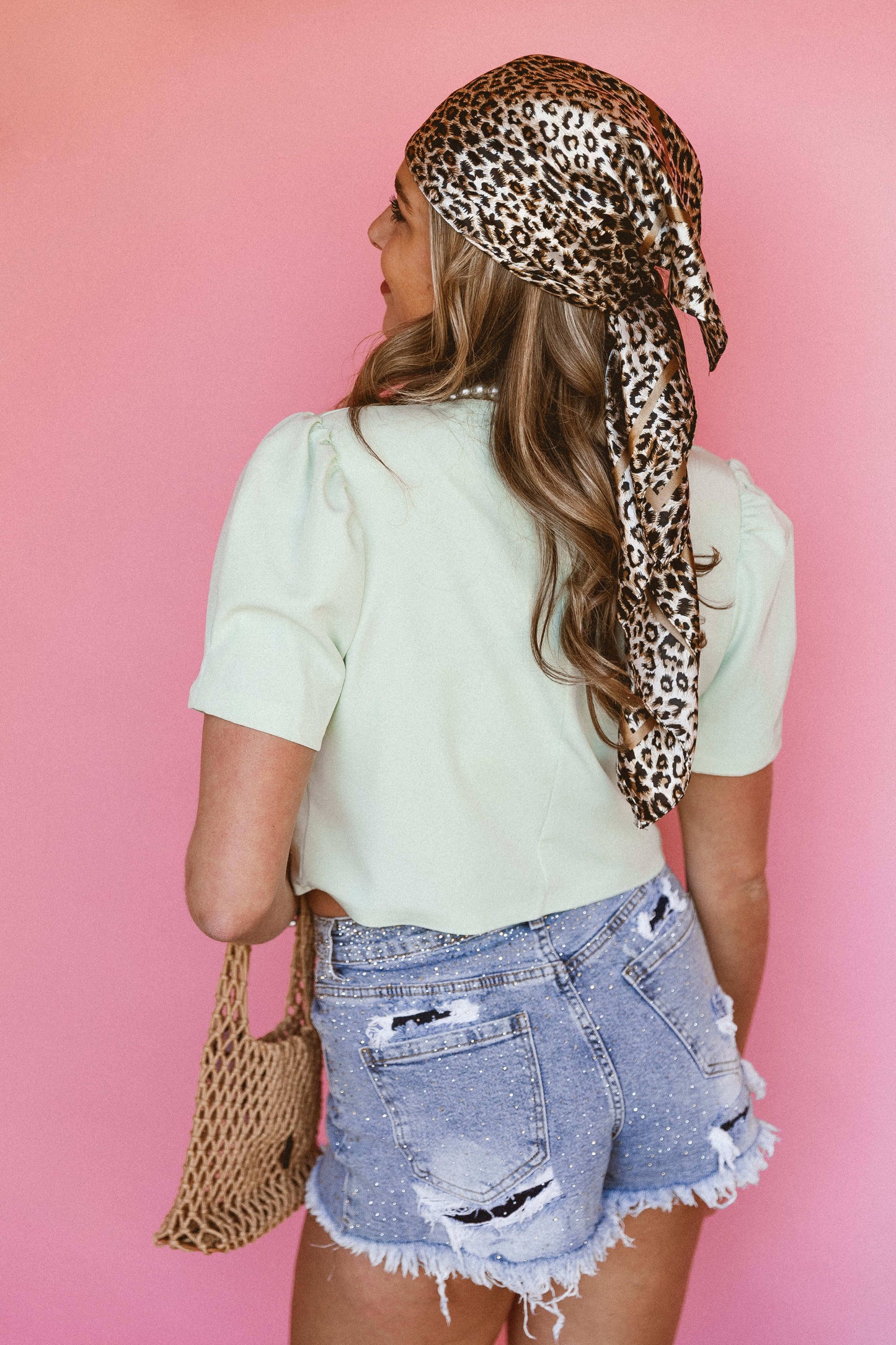 Denim Short Diamond
