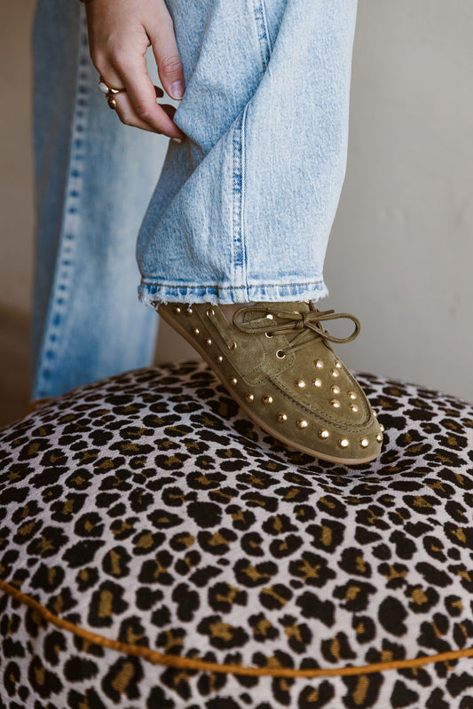 LATTY Big Studs - Olive