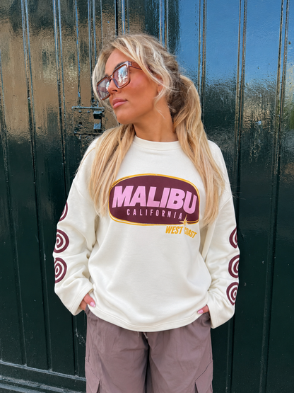 Longsleeve Malibu - White