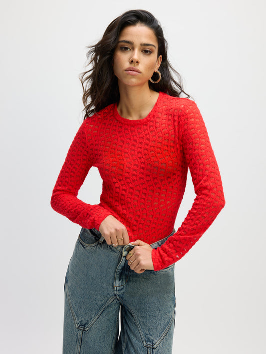 Longsleeve Maya - Red
