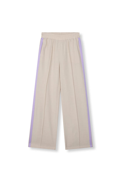 Wide Leg Tape Pants - Tyra