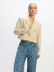 Cropped Blazer - Niv
