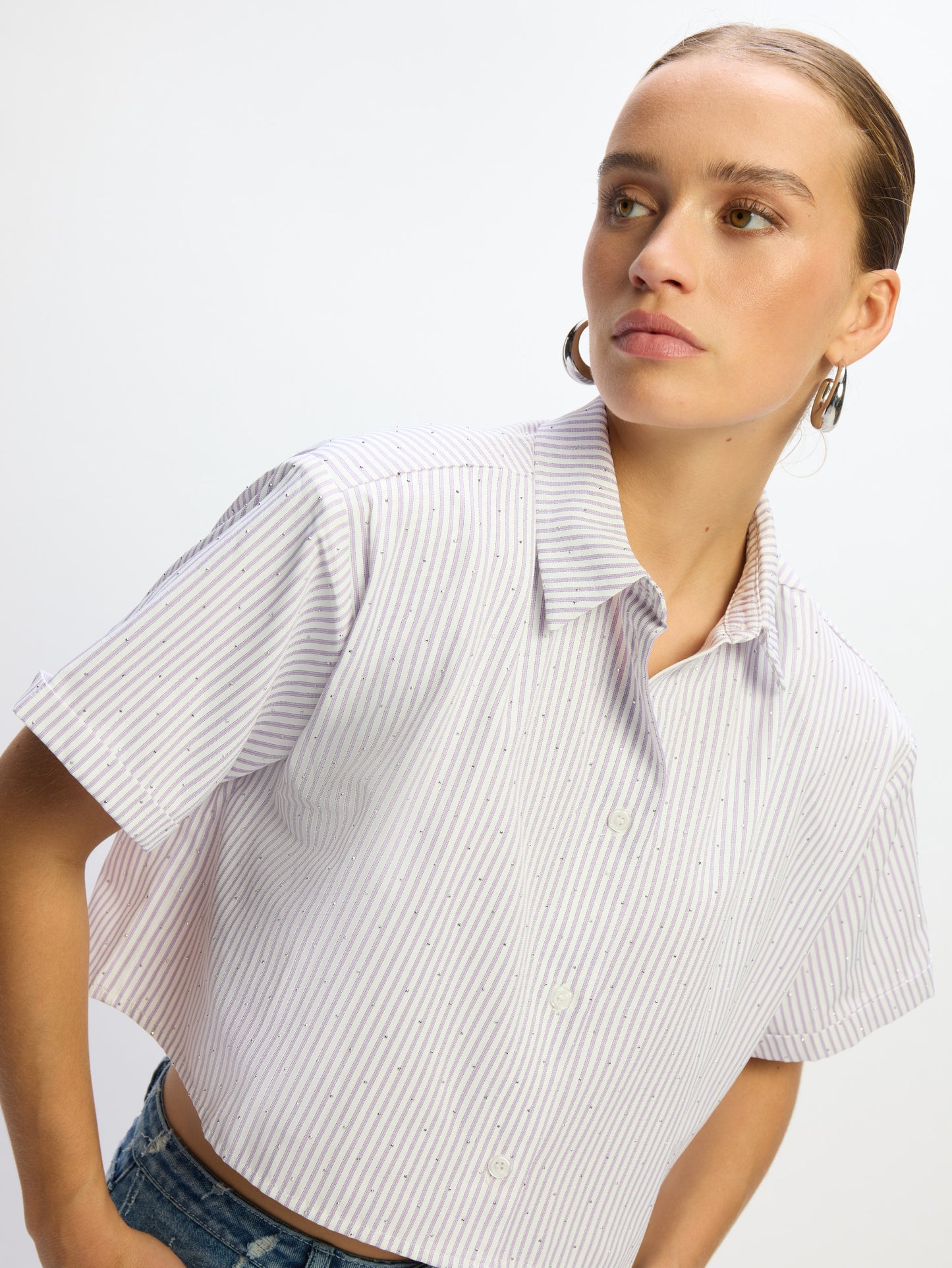 Cropped Blouse - Steph