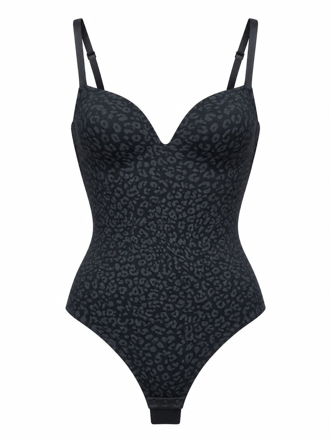 Cuerpo de forma cómoda - Leopardo negro